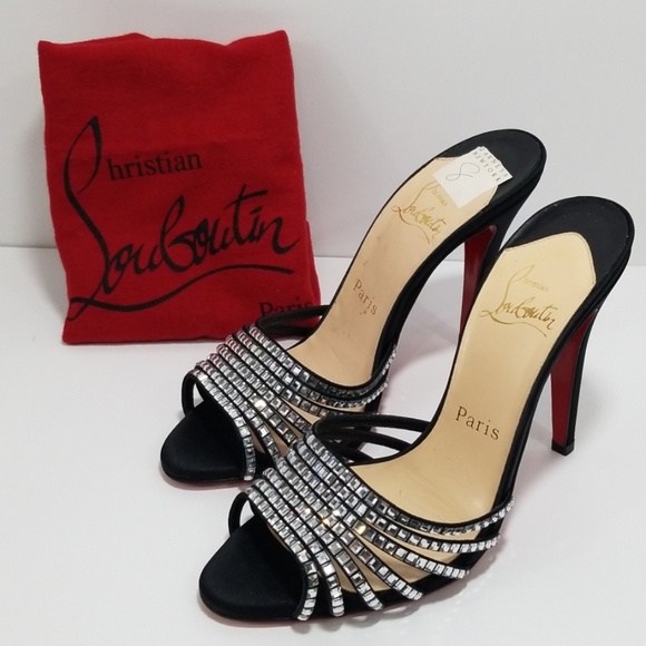 Christian Louboutin Shoes - Christian Louboutin Swarovski - Desir Strass NEW